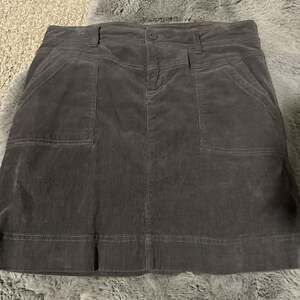 The North Face Women's Gray Corduroy Mini Utility Skirt